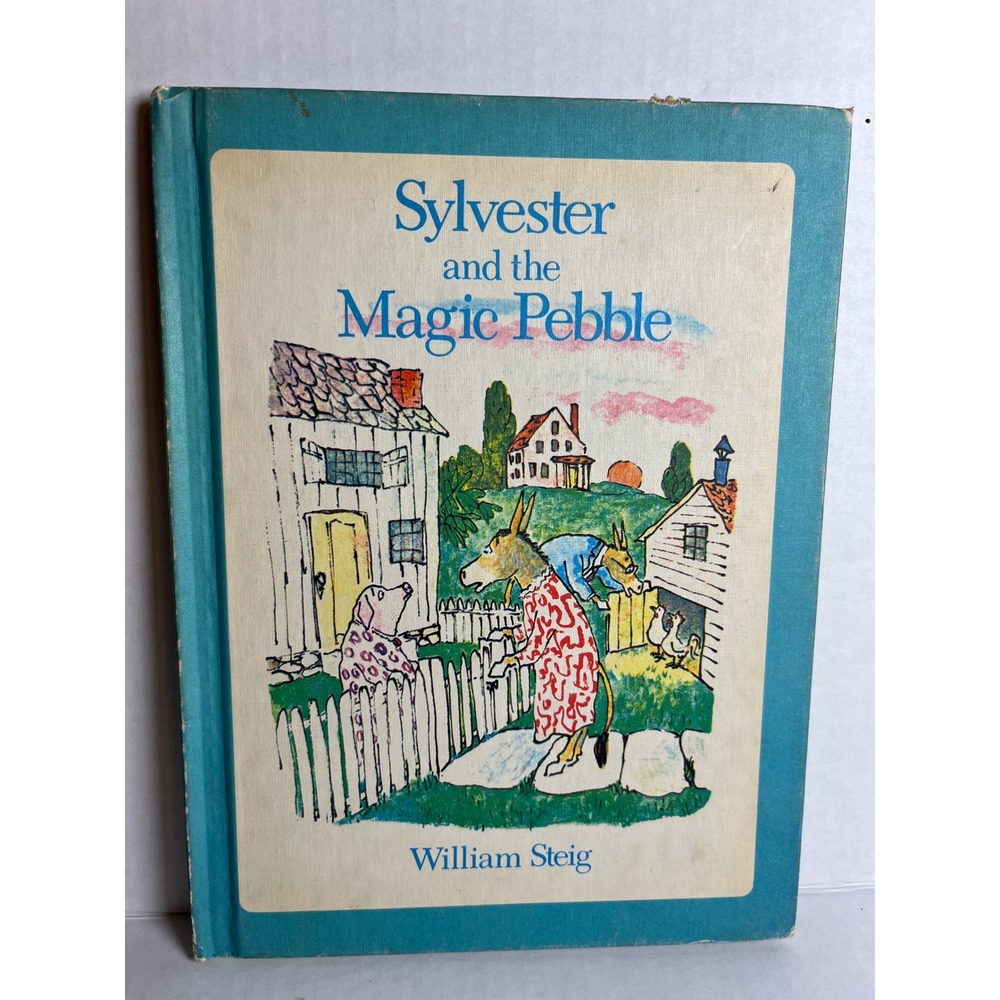 Vintage 1969 Sylvester and the Magic Pebble Scholastic Club Edition Hardcover